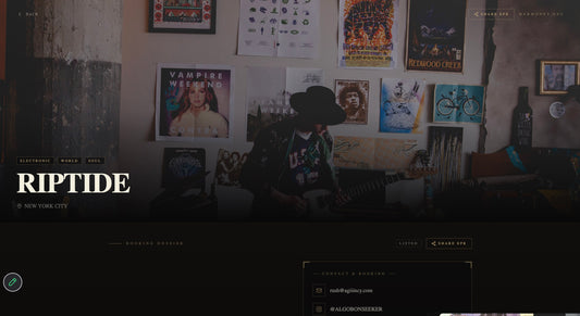 HARMONEY EPK Hosting